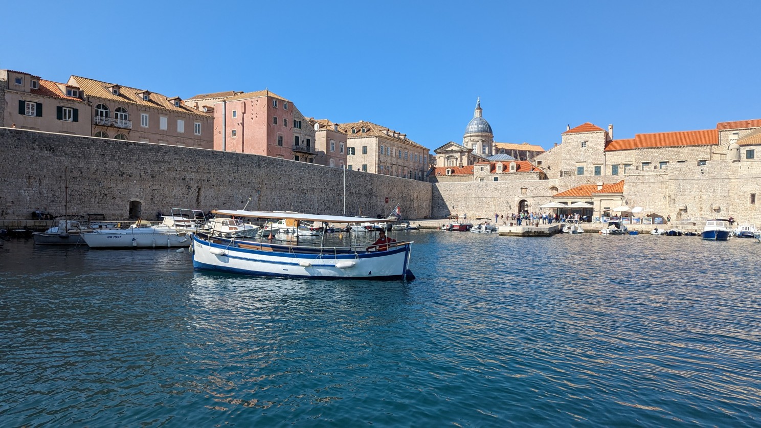 Dubrovnik, a really old, really walled city